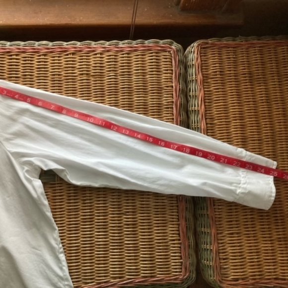 Polo Ralph Lauren White Cotton Long Sleeved Top - Picture 12 of 15